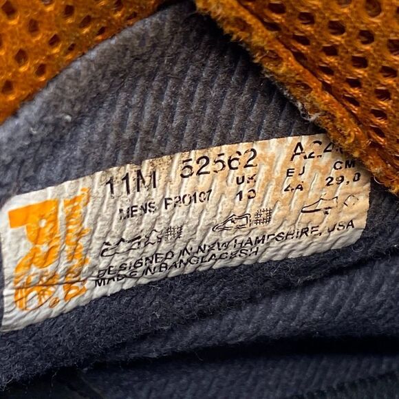 Timberland Endurance Pro Mens Size 11 M Brown Leather Steel Toe Work Boots 52562 - Picture 10 of 12